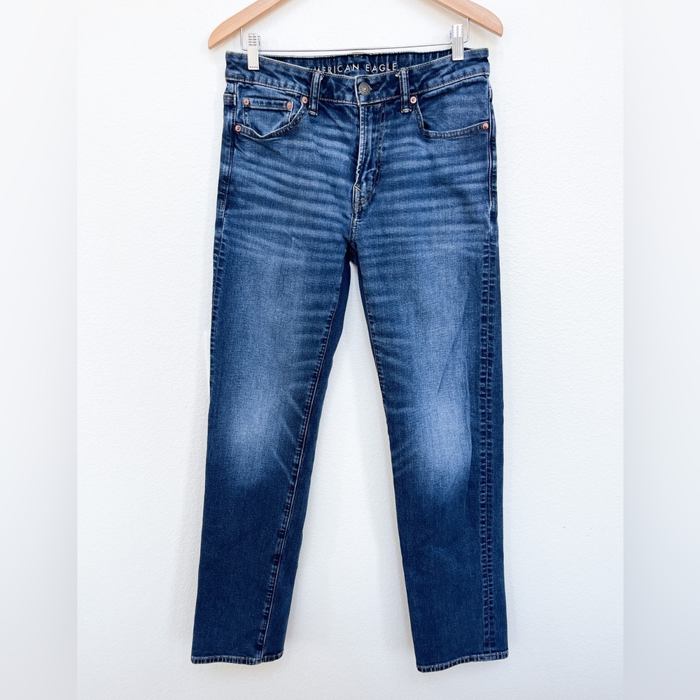 American Eagle Airflex Orginal Straight Jeans Size 32x34